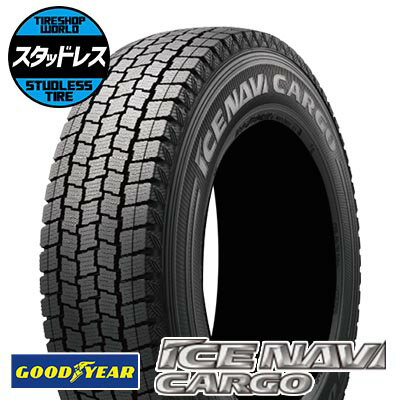 195/80R15 107/105N タイヤ単品 GOODYEAR ICE NAVI CARGO 冬 スタッドレスタイヤ1本価格《2本以上ご購入で送料無料》【取付対象】