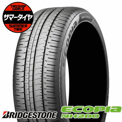 【タイヤ交換可能】 205/60R16 92H BRIDGESTONE ブリヂストン ECOPIA NH200エコピア NH200 夏 サマータイヤ 単品1本価格《2本以上ご購入で送料無料》