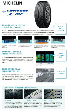 ラティチュード エックスアイス XI-2 245/65R17 107T MICHELIN ミシュラン LATITUDE X-ICE XI2 『2本以上で送料無料』 17インチ 単品 1本 価格 スタッドレスタイヤ