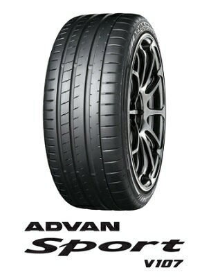 YOKOHAMA ADVAN Sport V107 285/40R23 111Y XL 襳ϥޡɥХ󥹥ݡV107ñ1ܲ