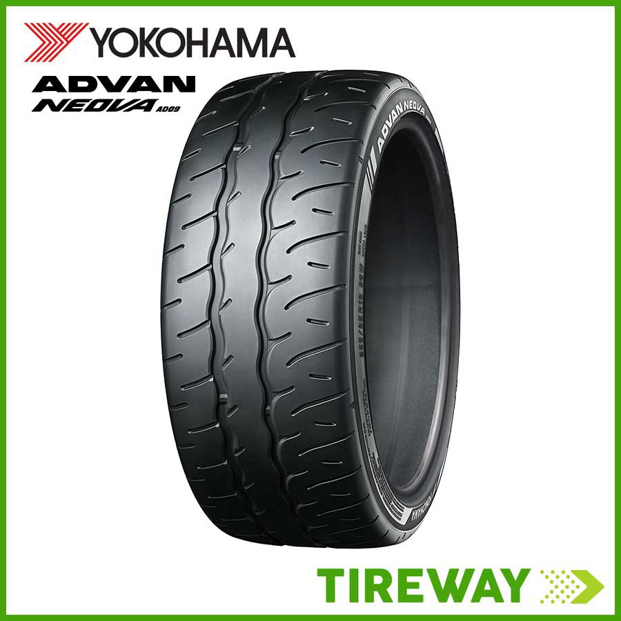 【取付対象】4本 YOKOHAMA ヨコハマ ADVAN NEOVA アドバン ネオバ AD09 235/40R18 95W XL