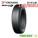 【取付対象】1本 YOKOHAMA ヨコハマ ブルーアース RV-03CK RV03 13インチ 145/80R13 75S
