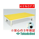 高田ベッド製作所 移動用キャスター付プラットホーム TB-945 訓練台 ベッド リハビリ トレーニング 国産
