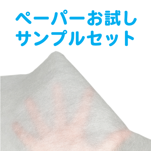 治療・施術ベット用 フェイスペーパーエコ お試しサンプルセット カットなし・Yカット各1枚入り 人気 安い マクラカバー ピローカバー ピローシ－ト ディスポ