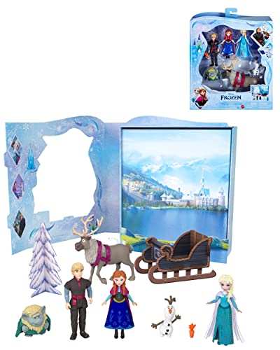 【期間限定ポイントUP】ディズニー（Disney）/アナと雪の女王（Frozen） クラシックストーリーブック（ミニドール）【着せ替え人形 プレイセット 】 【3才~】 HLX04