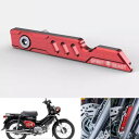 【期間限定ポイントUP】DOMOPAY FOR カブ CC110 (JA45/JA60) センサーガードオートバイ前輪ブレーキ ABS 保護カバー修正パーツオー...