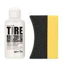 【期間限定ポイントUP】【限定】エーモン(amon) タイヤワックス 自動車用 ツヤ出し 水性 塗布用スポンジ付属 100ml 4995