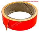 【期間限定ポイントUP】MYS蛍光テープ レッド(20mm×1.5m) MM-33