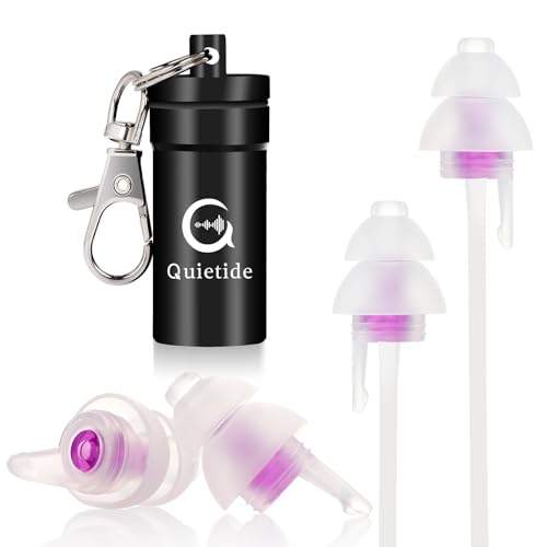 【期間限定ポイントUP】子供用耳栓 飛行機 Quietide 飛行機用耳栓 子供 気圧調整機能付 耳せん 聴覚障害予防 イヤープラグ 飛行機 電車 睡眠 仕事 水洗い可能 繰り返し使用可能 携帯ケース付き 紐付き 日本語説明書付 Q19-K