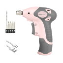 【期間限定ポイントUP】SENTOOL 電動ドリル 限定 さくらカラー 可愛い 電動ドライバー 小型 3.6V USB Type-C 充電式 軽量 315g 家具の組み立て・手作りインテリアに ドライバー 電動 女性や初心者でも簡単に使える(3)