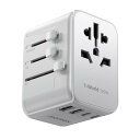 【期間限定ポイントUP】MOMAX 変換プラグ 35W PD 海外電源変換アダプタ 全世界対応 変換器 旅行プラグアダプター 6台同時充電 3*USB-C PD & 2*USB-A QC &1*ACコンセント 海外用コンセント bf c a(3)