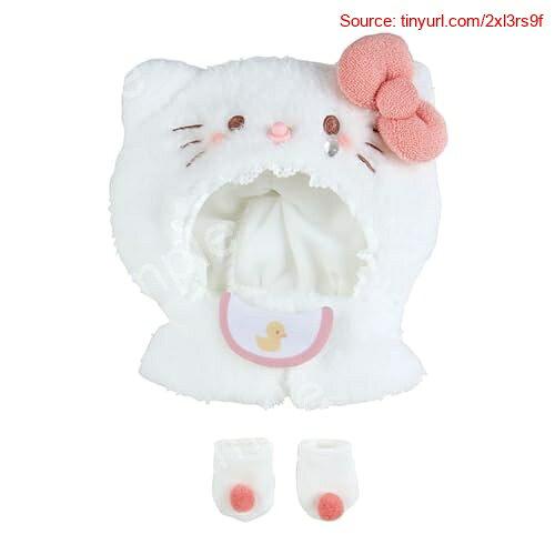 【期間限定ポイントUP】サンリオ(SANRIO) サンリオ ハローキティ ぬいぐるみコスチュームエンジョイアイドル ベビー きせかえ用品 キティちゃん hello kitty 14×13.3×3cm キャラクター SANRIO 183164