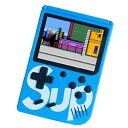 【期間限定ポイントUP】Grigioy 【400のゲームが遊べる】 携帯 SUP ゲーム機 互換機 本体 レトロゲーム 400種類内蔵 (ブルー)(3)