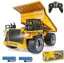 【期間限定ポイントUP】ダンプカー ラジコンカー こども向け エンジニア車両 RC建設おもちゃ トラック 子供のおもちゃの車 1/18 2.4GHz 合金 重機 室内遊び 男の子 誕生日 プレゼント 子供 贈り物