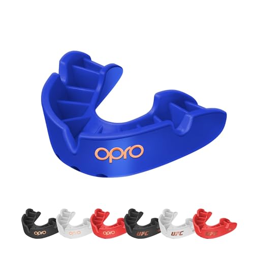 【期間限定ポイントUP】OPRO マウスガード スポーツ マウスピース「セルフフィット/ブロンズレベル」ユースマウスピース (ジュニア・子供用、青)