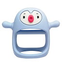 【期間限定ポイントUP】Smily Mia(スマイリーミア) しっかり握れて落っこちにくいリスト歯固め【日本正規品】指しゃぶり防止 おもちゃ ペンギン ブルー(4)