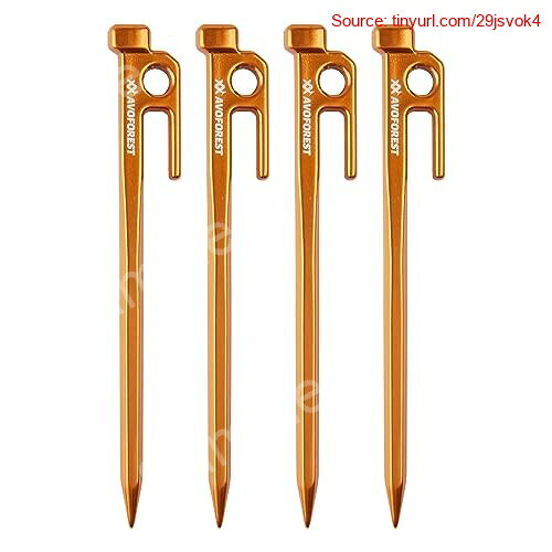 【期間限定ポイントUP】【業界初】AVOFOREST 鍛造ペグ アルミ製 ペグ キャンプペグ 20cm/30cm 4本/8本セット 一体成型 溶接なし テントペグ 超軽量 高強度 錆びにくい テント用 タープ用 アウトドア/キャンプ 用品のサムネイル