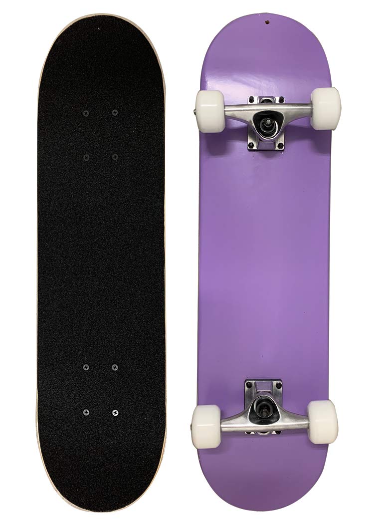 【期間限定ポイントUP】NEW STREET MOVE スケートボード スケボー コンプリート 29 Skateboard LBST0014 (パープル)