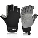 【期間限定ポイントUP】Intra-FIT トレッキンググローブ 指なし 登山手袋 クライミング手袋 合成革 フィンガーレス 作業手袋 背抜き手袋 クライミング...