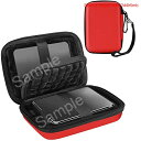 【期間限定ポイントUP】ProCase 携帯用ハードケース 耐衝撃ハードEVA材質 2個収納可能 対応機種:2.5インチのハードディスク Western Digital Elements/WD My Passport/Canvio Basi