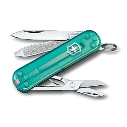 【期間限定ポイントUP】VICTORINOX(ビクトリノックス) ナイフ アウトドア クラシックSD クラシックカラーズ Tropical Surf【国内正規品 保証付】0.6223.T24G Small