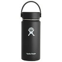 【期間限定ポイントUP】Hydro Flask(ハイドロフラスク) HYDRATION_ワイド_16oz 473ml 20ブラック 5089022 20ブラック