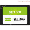 『代引き不可』Hanye 256GB 内蔵型SSD 2.5インチ 7mm SATAIII 6Gb/s 520MB/s 3D NAND採用 アルミ製筐体 正規代理...