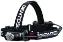 【期間限定ポイントUP】GENTOS(ジェントス) LED ヘッドライト 【明るさ210ルーメン/実用点灯6時間/後部認識灯/自動調光】 単3形電池3本使用 G...