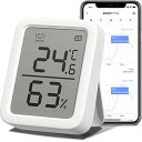 『代引き不可』SwitchBot 温湿度計プラス Alexa 温度計 湿度計 - スイッチボット スマホで温度湿度管理 デジタル 高精度 コンパクト 大画面 温...