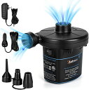 【期間限定ポイントUP】AstroAI 空気入れ プール 電動エアーポンプ tiny pump 電動式ポンプ 空気入れ・空気抜き 両対応 AC/DC電源 3種類...
