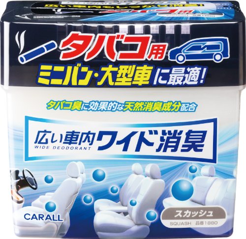 【代金不可！期間限定ポイントUP】オカモト産業(CARALL) 広い車内ワイド消臭 タバコ用スカッシュ 車用..