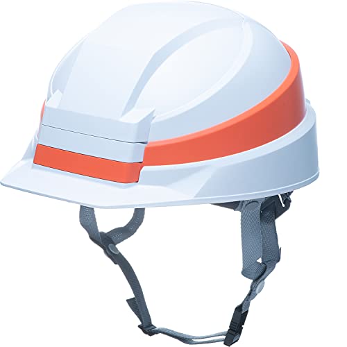 【期間限定ポイントUP】DICプラスチック 折りたたみヘルメット IZANO2 ホワイト/オレンジライン 【期間限定ポイントUP】DICプラスチック 折りたたみヘルメット IZANO2 ホワイト/オレンジライン