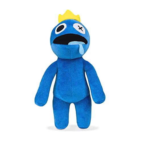 【代金不可！期間限定ポイントUP】レインボーフレンズ ぬいぐるみ 特大 おもちゃ rainbow friends ぬいぐるみ おもちゃ ゲーム 漫画 キャラクター クリスマス 贈り物 誕生日 ギフト 約60cm (ブルー 30cm)のサムネイル