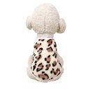 【期間限定ポイントUP】ふく福 可愛い ペット犬服 Tシャツ 秋冬衣装 柔らかい サンゴフリース 防寒 コート 人気 ファッション小型犬 中型犬 春秋冬服 お散...