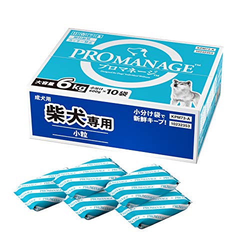 【期間限定ポイントUP】【限定】 プロマネージ ドッグフード 成犬用 柴犬専用 600グラム (x 10) (ケース販売)