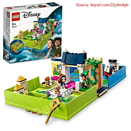 【代金不可！期間限定ポイントUP】レゴ(LEGO) ディズニープリンセス ピーター・パンとウェンディのぼうけんストーリーブック 43220 おもちゃ ブロック プレゼント 冒険 ファンタジー 女の子 5歳以上