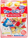 【期間限定ポイントUP】チャオ (CIAO) 猫用おやつ ちゅ~るビッツ まぐろバラエティ 猫 12グラム (x 15)