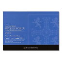 【期間限定ポイントUP】ホルベイン ウォーターフォード水彩紙 ホワイト ブロック 300g 中目 EHB-F6 270934