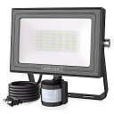 【代金不可!期間限定ポイントUP】MEIKEE 35W LED人感センサーライト 防犯ライト 屋内外兼用 IP66防水 3500ルーメン 350W相当 6500...