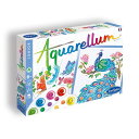 【期間限定ポイントUP】AQUARELLUM JUNIOR アクアレルム ジュニア 水彩 塗り絵 セット 絵の具セット 子ども 大人 フランス製ぬりえ 日本正規品 (公園のいきもの)