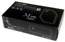 『代引き不可』★期間限定P5倍★水野産業 【食品衛生法適合】 ニトリルグローブ 黒 ブラック パウダーフリー 100枚入 N460 (M)