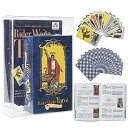 【期間限定ポイントUP】AI タロットカード 80p完全解説書 TAROT CARD 78枚 スタンダード ウェイト ライダー JEMHOP (70mm×120...
