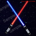 【期間限定ポイントUP】LED ライトセーバー 2本セット 光るおもちゃ 光る刀 光る剣 コスプレ 伸縮式 合体可能 7色 光るソード カラーチェンジ led ...