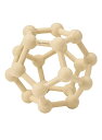 【期間限定ポイントUP】cyummut シリコンボール はじめて知育専門ベビーボール (アイボリー, molecule-形作る)