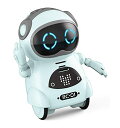 【期間限定ポイントUP】ユーキャンロボット(Youcan Robot) ポケットロボット 簡単 英語 会話 おしゃべり おもちゃ 知育玩具 コミュニケーションロボット 誕生日プレゼント 子供 男の子 【日本語パッケージと説明書】 (ブルー)