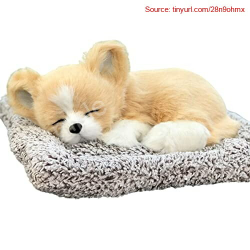 【期間限定ポイントUP】TASINO チワワ ぬいぐるみ 置物 26×18センチ リアル かわいい 本物そっくりのサムネイル