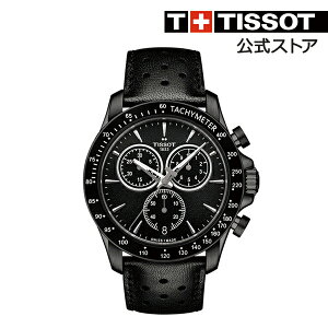 【最大2000円OFFクーポン対象】ティソ 公式 メンズ 腕時計 TISSOT V8 クオーツ ブラック文字盤 レザー 【時計 レザーベルト メンズ クォーツ 革ベルト クォーツ 電池 ブランド 防水腕時計 10気圧防水 スポーツ ウォータープルーフ クウォーツ クロノグラフ】