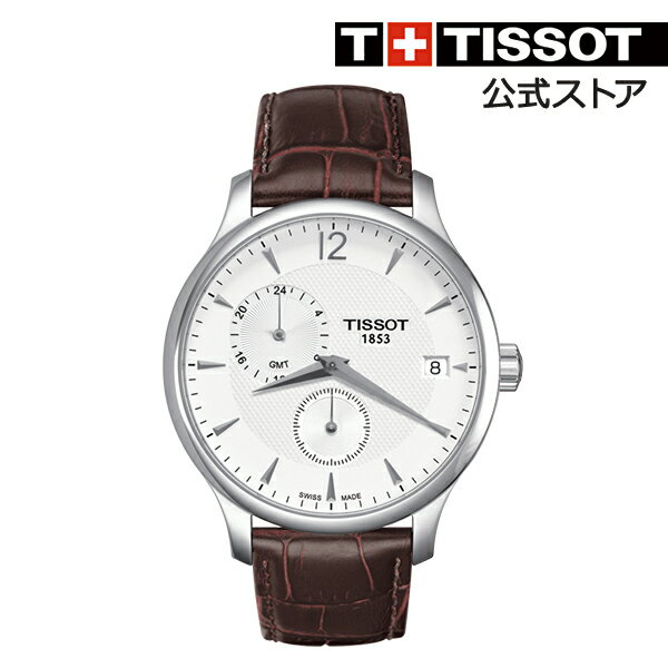 【1,500円クーポン対象】ティソ 公式 メンズ 腕時計 TISSOT トラディション クォーツ シルバー文字盤 レザー【TRADITION スイスウォッチ スイス製 送料無料 ブランド 高級腕時計 革ベルト ブランド腕時計 メンズ腕時計 おしゃれ】