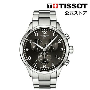 【ポイント祭 P10倍】【今だけプレゼント付】ティソ 公式 メンズ 腕時計 TISSOT クロノ XL クラシック クォーツ ブラック文字盤 ブレスレット T1166171105701