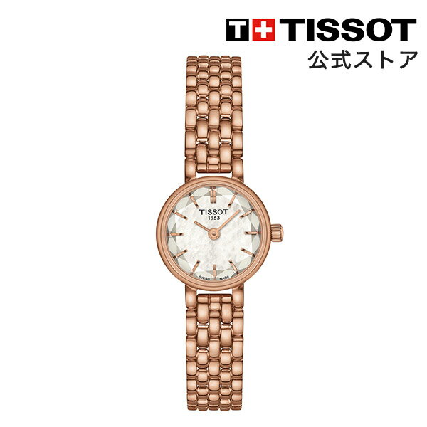 楽天TISSOTティソ公式ストア楽天市場店ティソ 公式 レディース 腕時計 TISSOT ラブリー ラウンド ホワイト・マザー・オブ・パール文字盤 ブレスレット T1400093311100